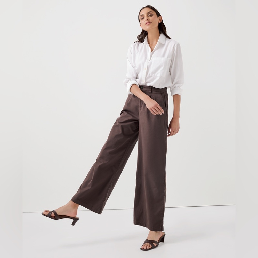 Pact Organic Wide Leg Trousers